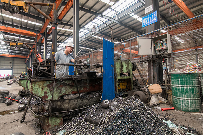 新乡网架配件车间